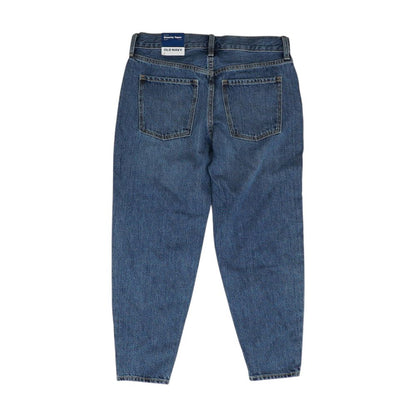 Blue Mid Rise Jeans