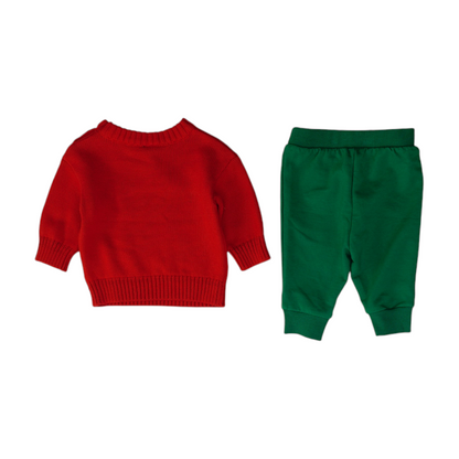Red Novelty Long Sleeve Set