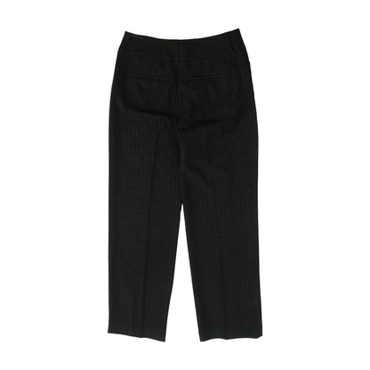 Black Striped Pants