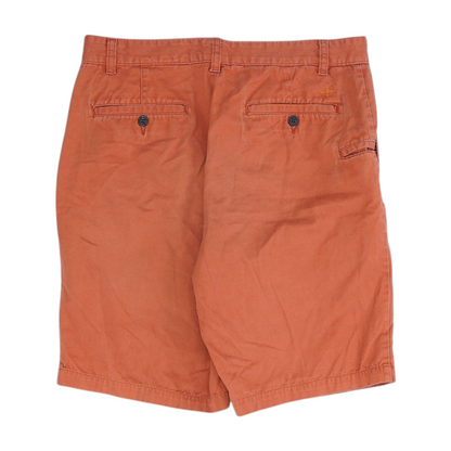 Orange Chino Shorts