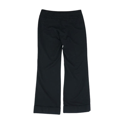 Black Solid Dress Pants