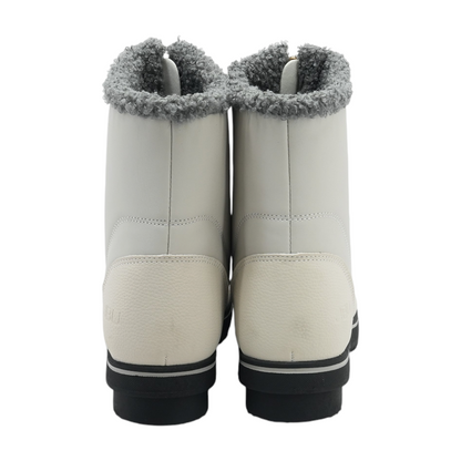 Gray Ankle Boots