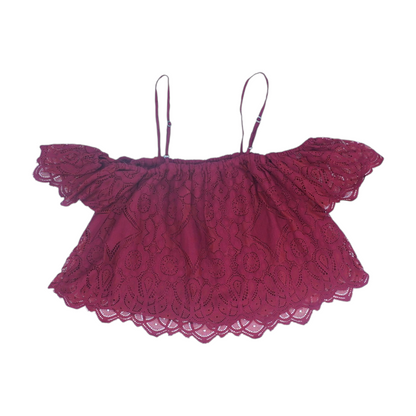 Burgundy Blouse