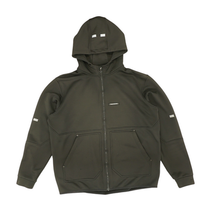 Black Solid Active Jacket
