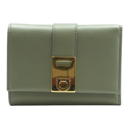 GreenHug Compact Wallet in Palmellato Calfskin