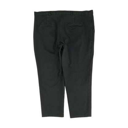 Black Solid Dress Pants