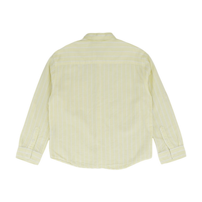 Yellow Striped Long Sleeve Button Down