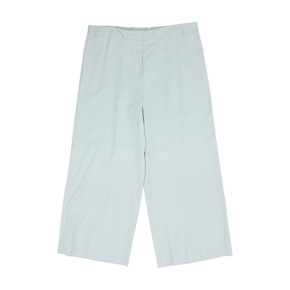 Beige Plus Wide Leg Pants