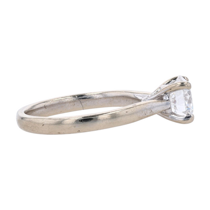 1 ct 14K White Gold Lab Grown Diamond Engagement Ring