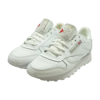 Classic White Low Top Athletic Shoes