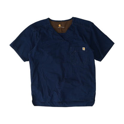 Navy Solid Scrub T-Shirt