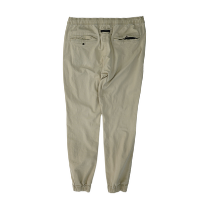 Beige Regular Pants