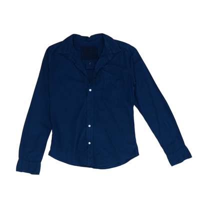 Navy Button Down