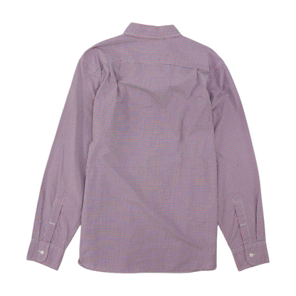 Red Check Long Sleeve Button Down