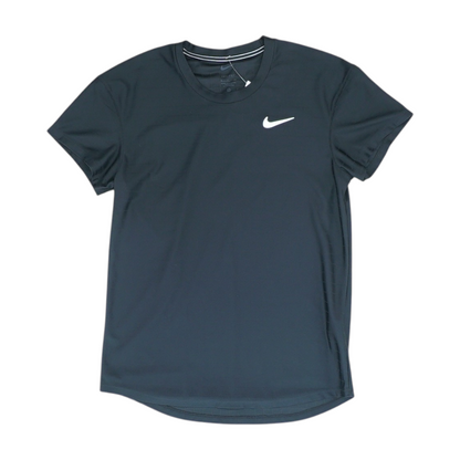Black Solid Active T-Shirt