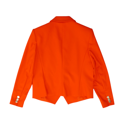 Red Solid Blazer