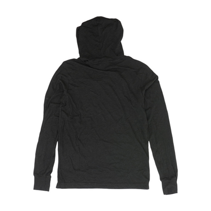 Charcoal Solid Hoodie Pullover