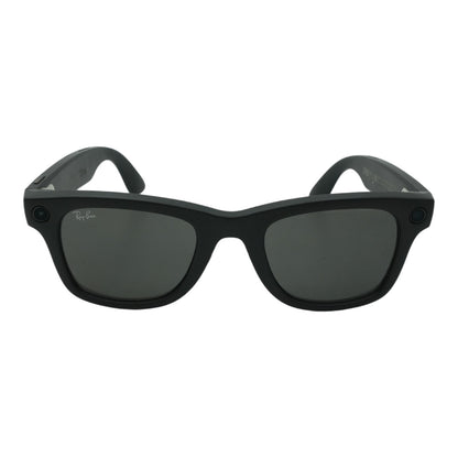 Black Wayfarer Smart Glasses