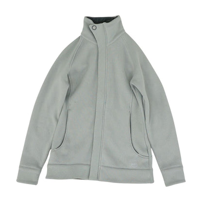 Gray Solid Lightweight Jacket