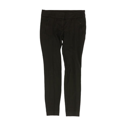 Black Solid Pants