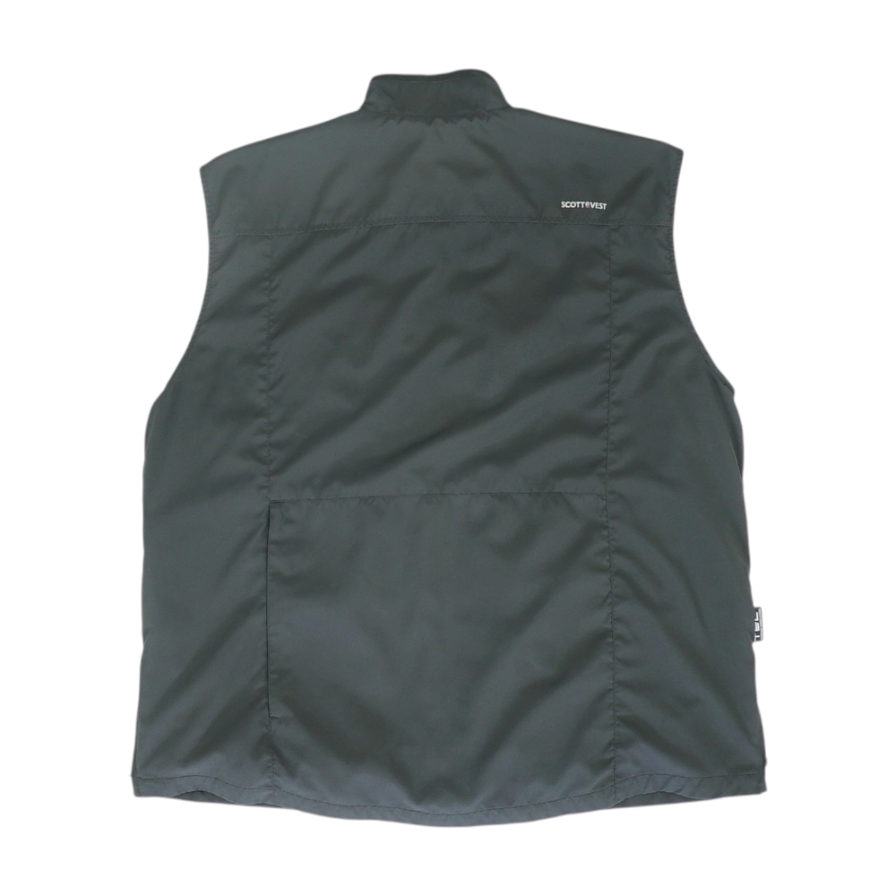 Black Solid Vest