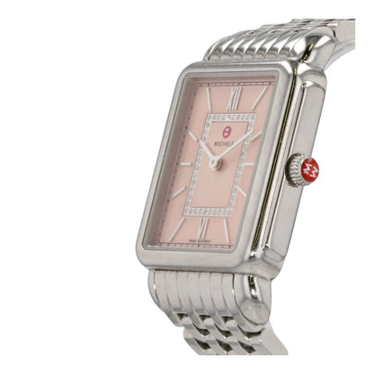 Women's Deco II Diamond Dial Stainless Steel Watch