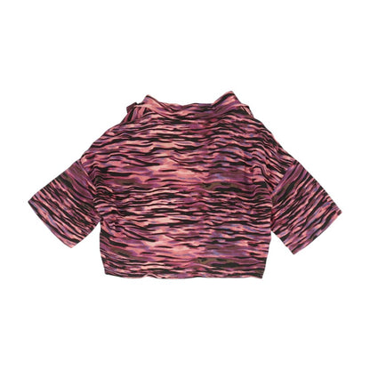 Pink Animal Print Button Down