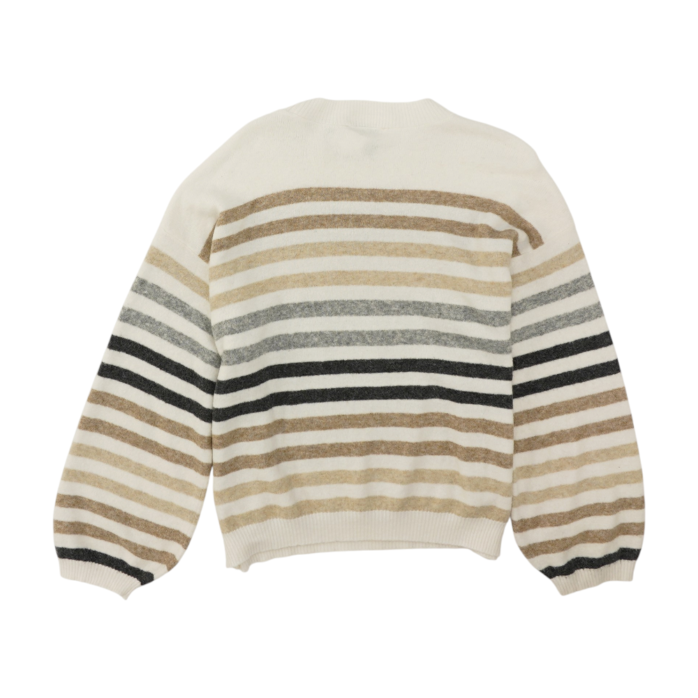 Multi Striped Pullover Sweater