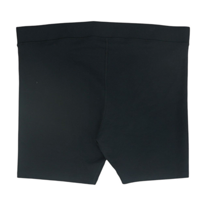 Black Plus Solid Active Shorts