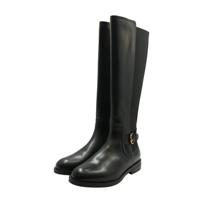 Black Knee-High Boots
