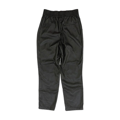 Black Solid Pants