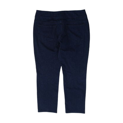 Navy Petite Straight Jeans