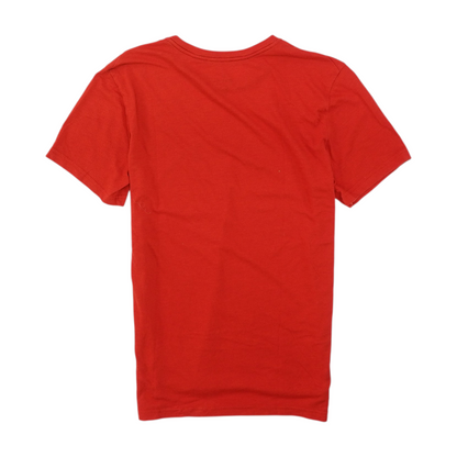 Red Solid Active T-Shirt