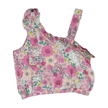 Pink Floral Blouse