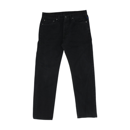 505 Black Regular Jeans