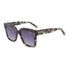 Gray Icy Oversized Sunglasses