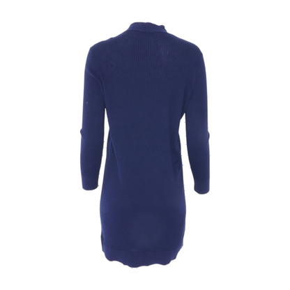 Navy Cardigan Sweater