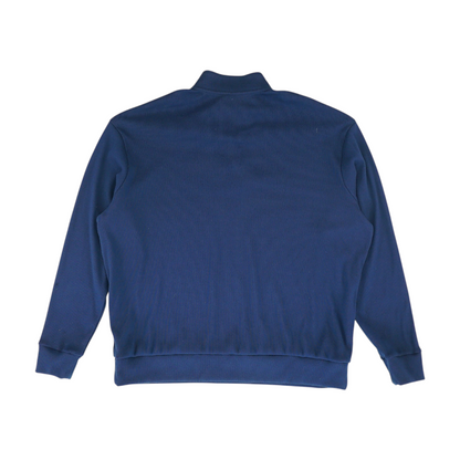Navy Solid 1/4 Zip Pullover
