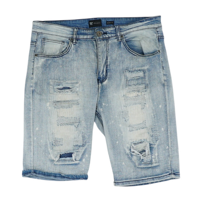 Blue Denim Shorts