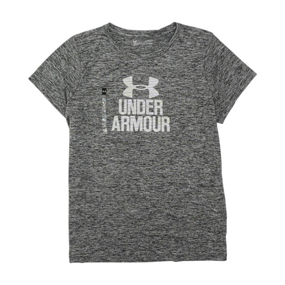 Under Armour Gray Print Active T-Shirt – Image 1