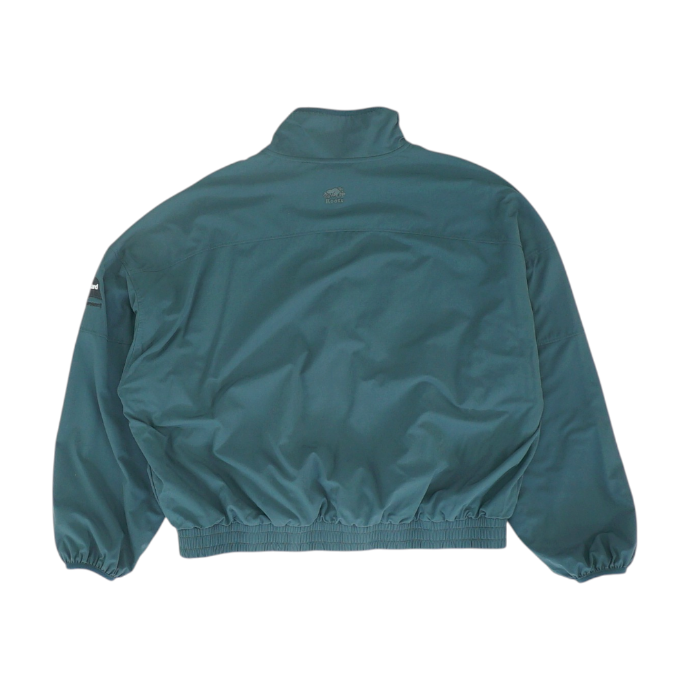 Green Solid 1/4 Zip Pullover