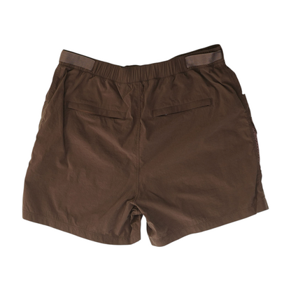 Brown Active Shorts