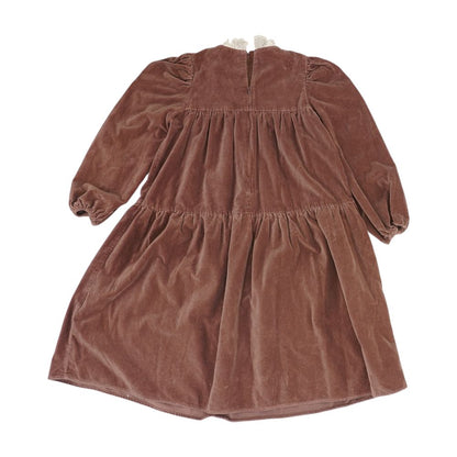 Mauve Solid Dress