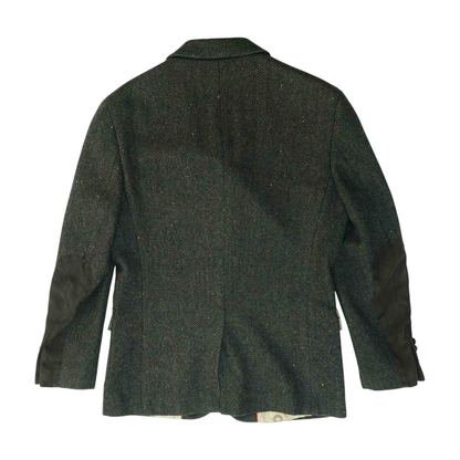 Green Chevron Sport Coat