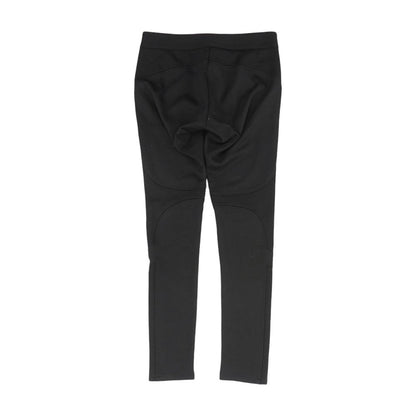Black Solid Pants