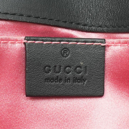 Black Double G Marmont Mini Crossbody