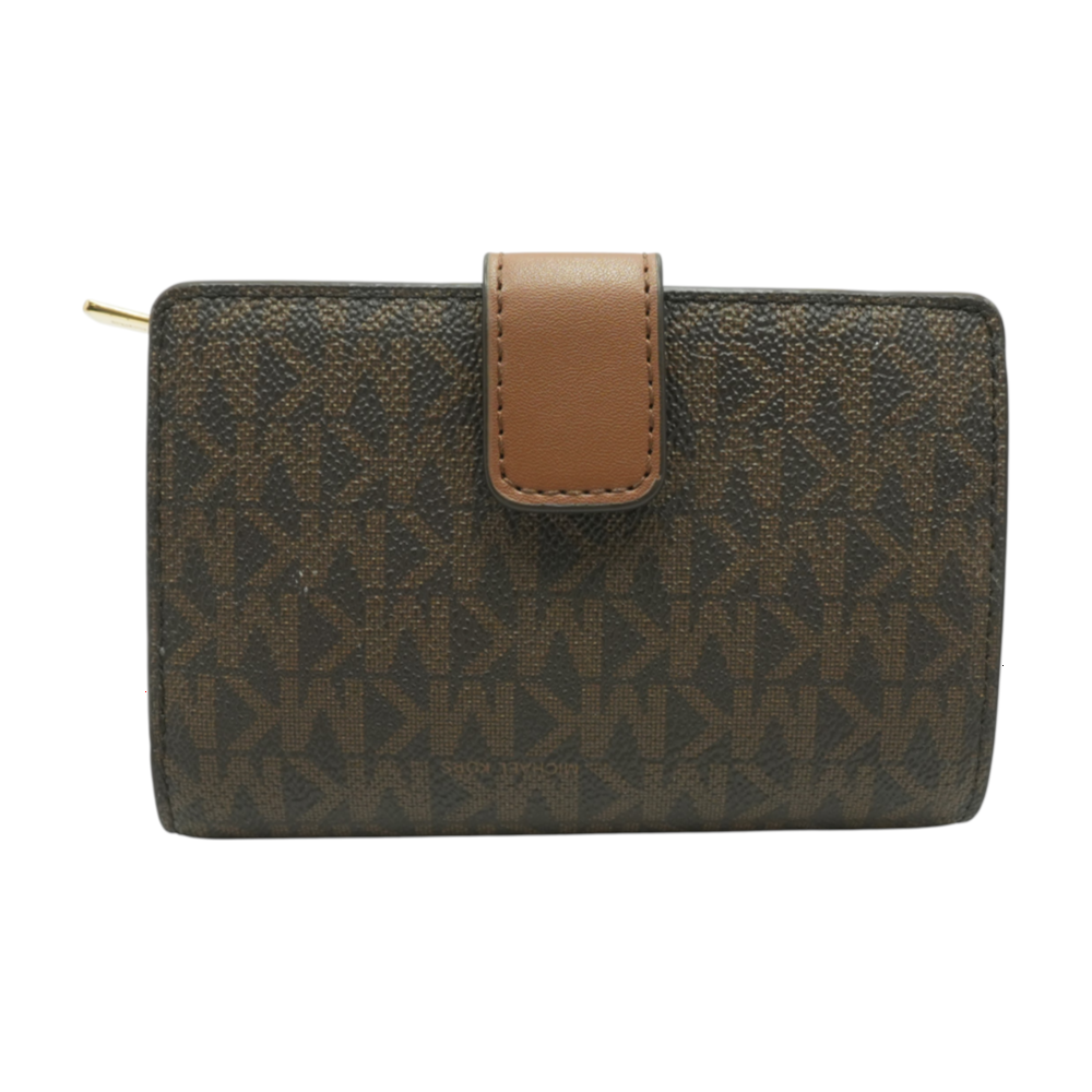 Michael Kors Brown Compact Wallet – Image 2