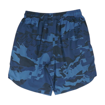 Navy Camo Active Shorts