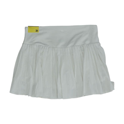 White Mini Skort