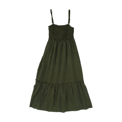 Olive Solid Dress